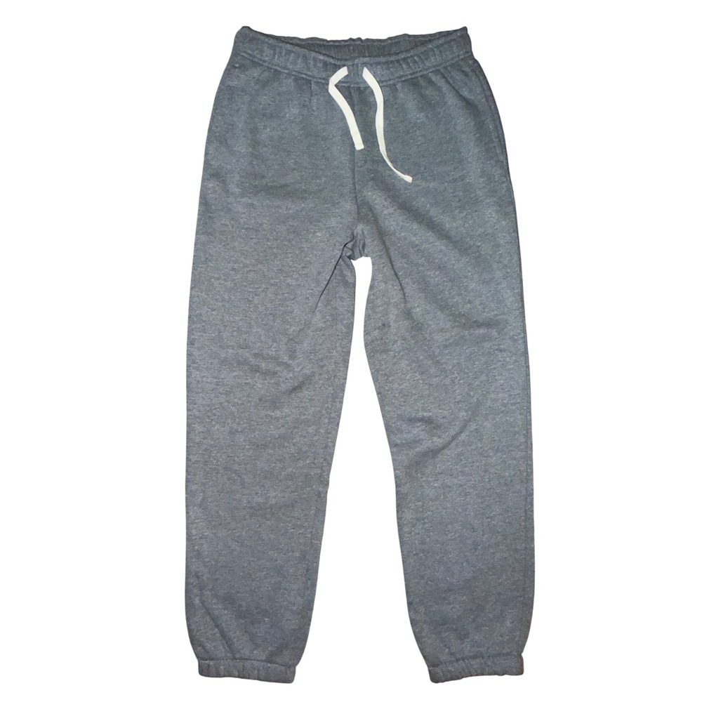Primary Womens Fit Cozy Fleece Sweatpants Gray Joggers Medium B7 Soft - Picture 3 of 9